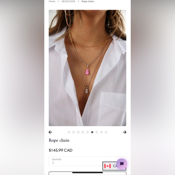 Crystal Haze Rope chain - Picture 2 of 2